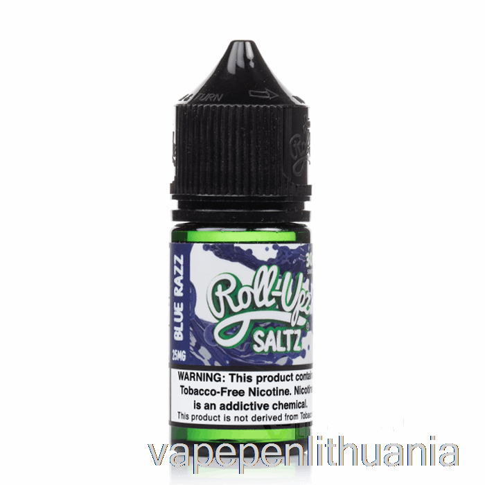 Mėlynos Avietės - Sultys Roll-upz Druska - 30ml 25mg Vape Skystis